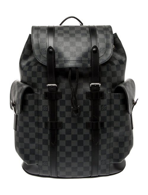 Louis Vuitton Damier Graphite Christopher MM Backpack