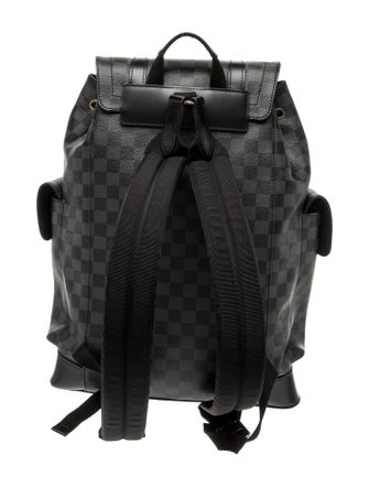 Louis Vuitton Damier Graphite Christopher MM Backpack