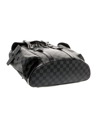 Louis Vuitton Damier Graphite Christopher MM Backpack