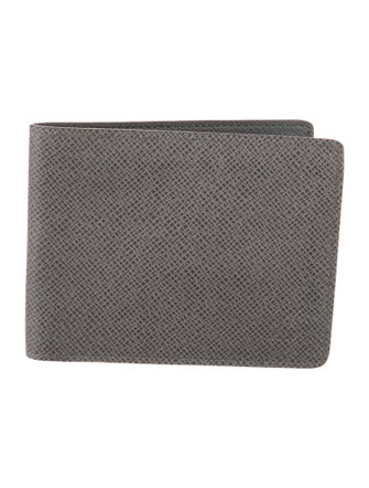 Louis Vuitton 2013 Taiga Leather Bifold Wallet