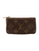 Louis Vuitton LV Monogram Coated Canvas Key Holder