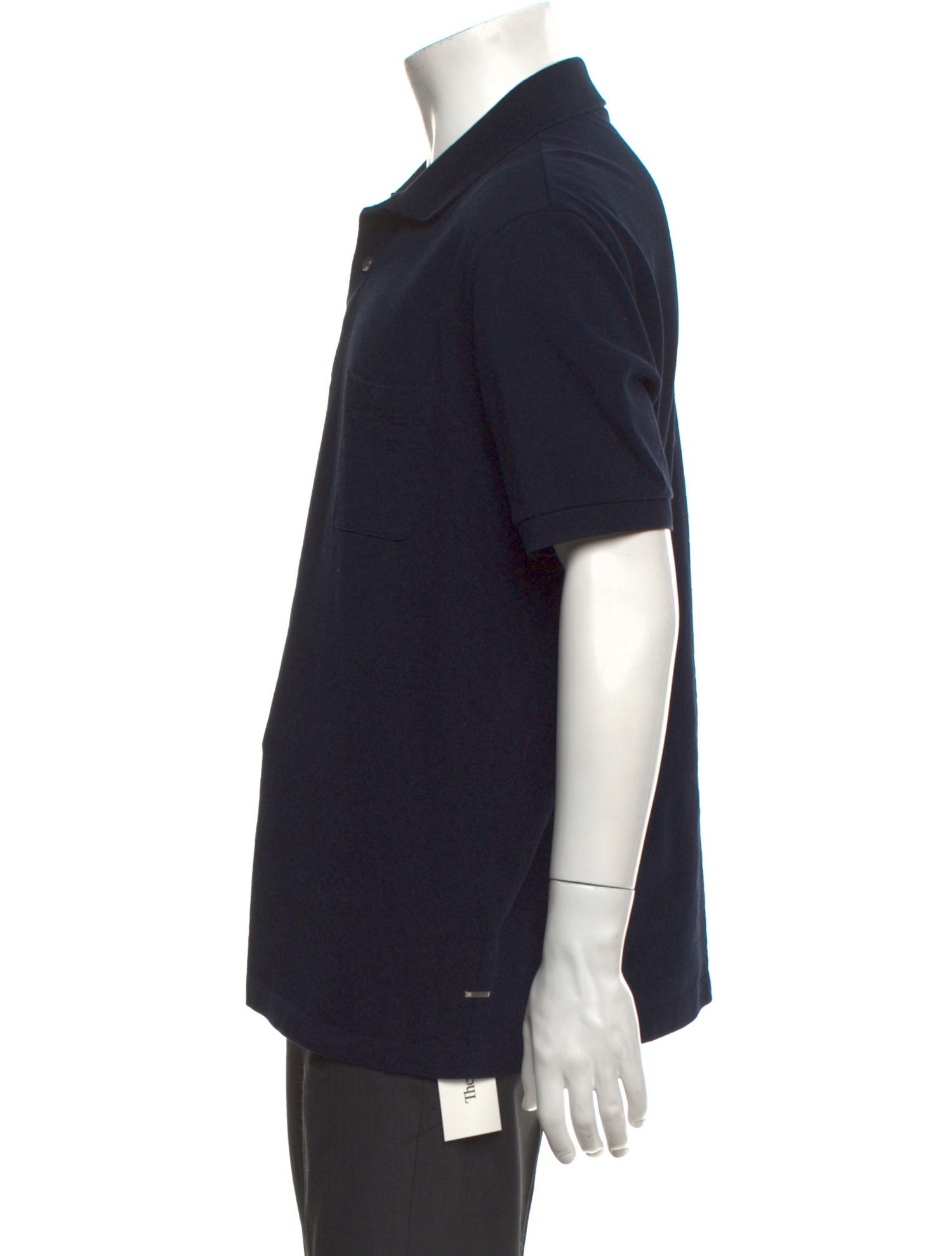 Louis Vuitton 2021 Damier Graphite Pattern Polo Shirt