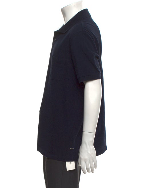 Louis Vuitton 2021 Damier Graphite Pattern Polo Shirt