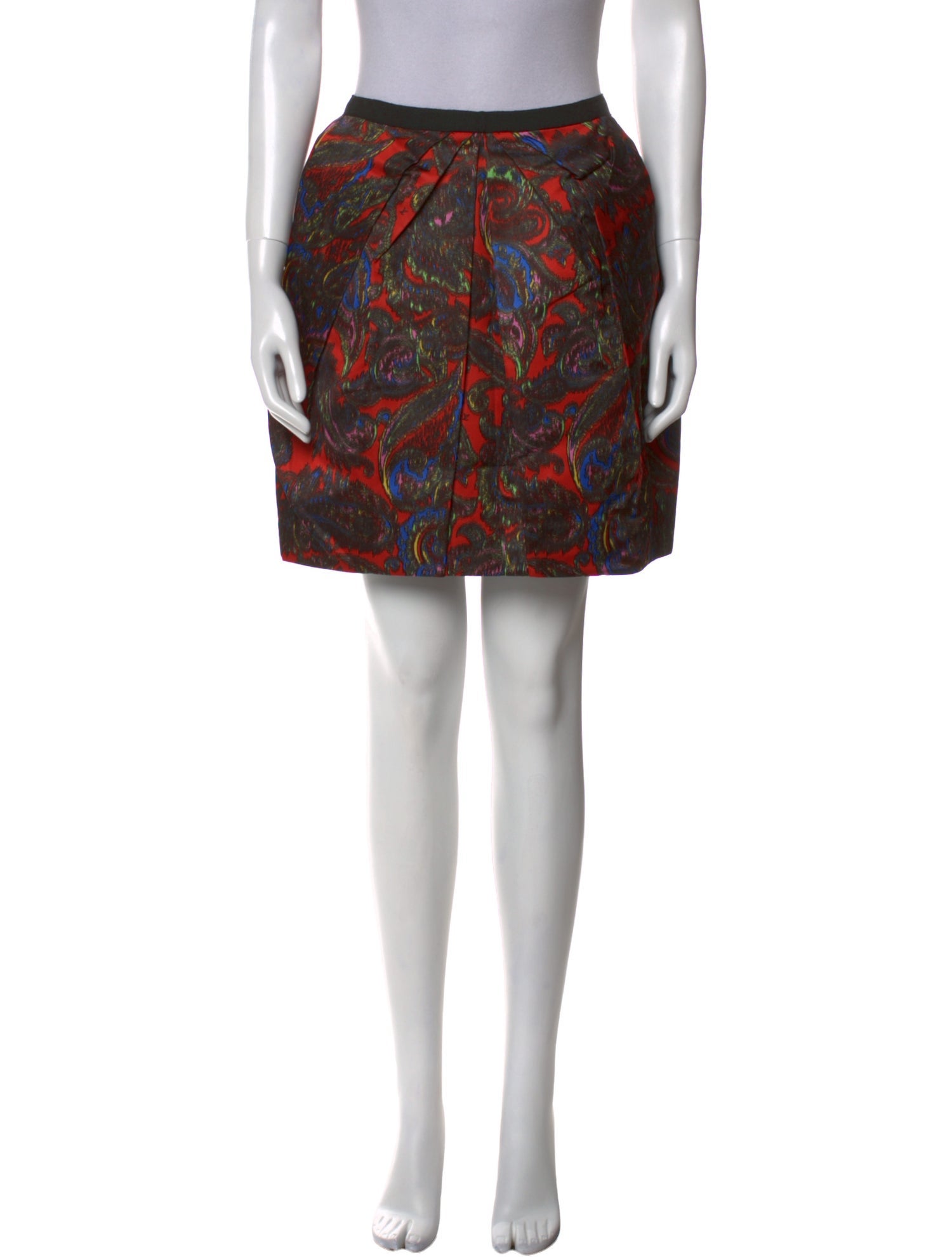 Louis Vuitton Printed Mini Skirt