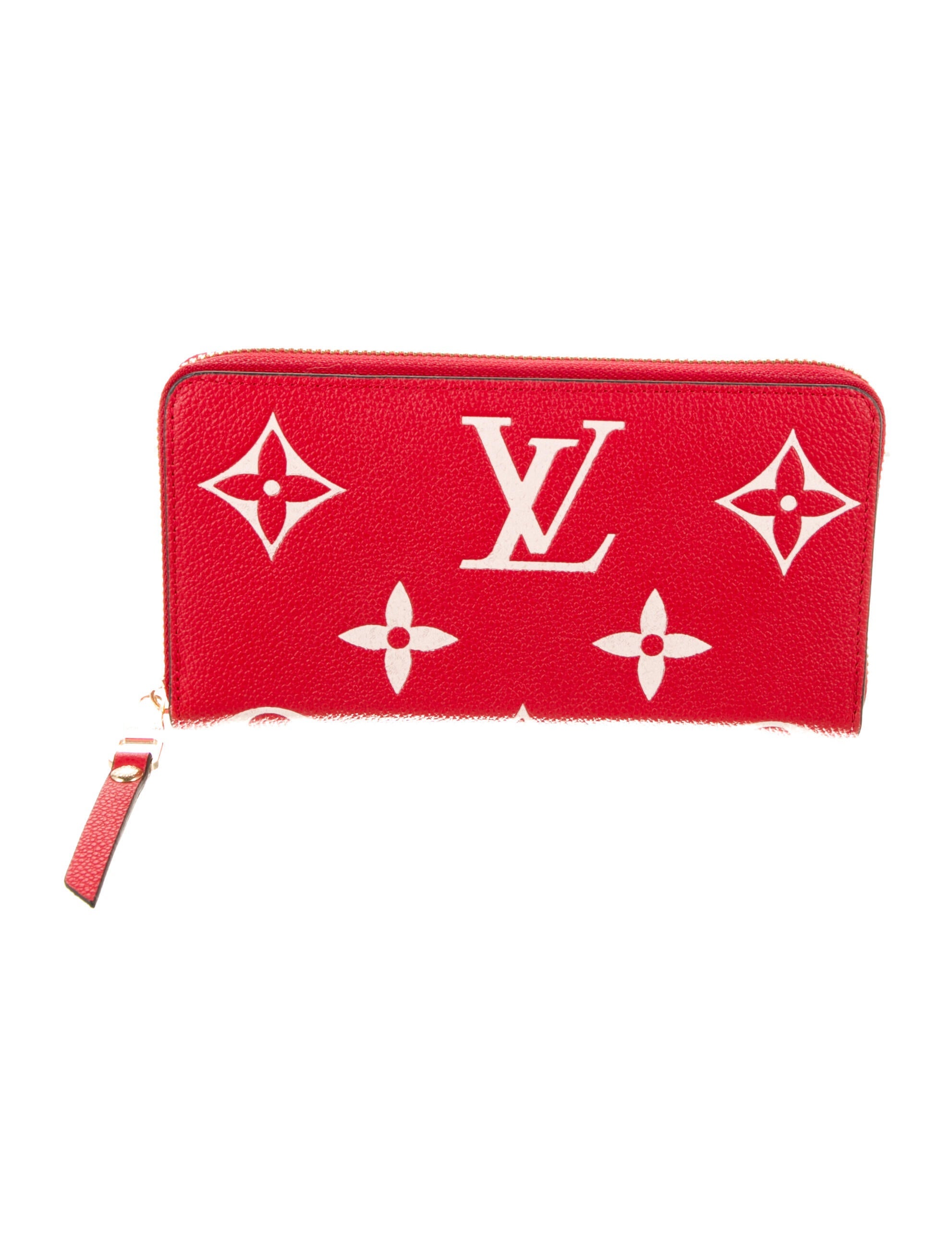 Louis Vuitton Monogram Giant Pattern Leather Zippy Wallet