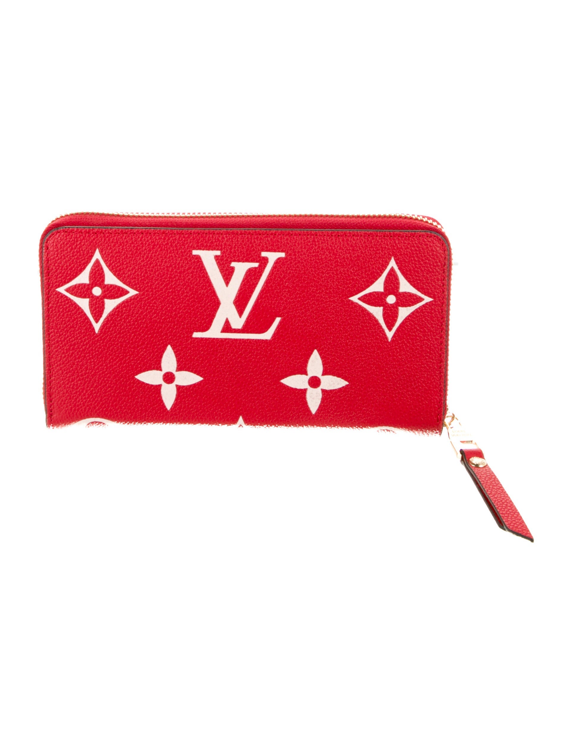 Louis Vuitton Monogram Giant Pattern Leather Zippy Wallet