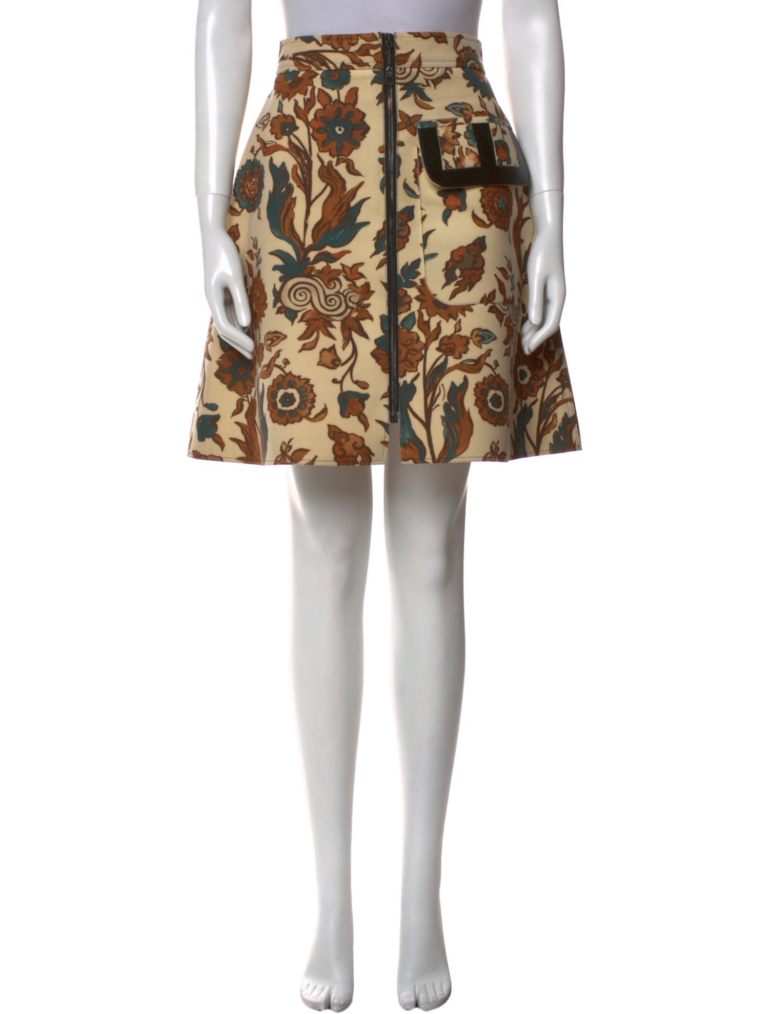 Louis Vuitton 2014 Knee-Length Skirt