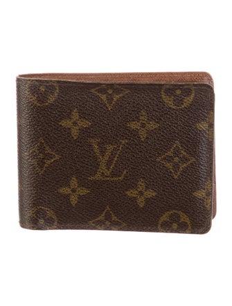 Louis Vuitton LV Monogram Coated Canvas Marco Wallet