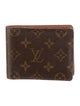 Louis Vuitton LV Monogram Coated Canvas Marco Wallet