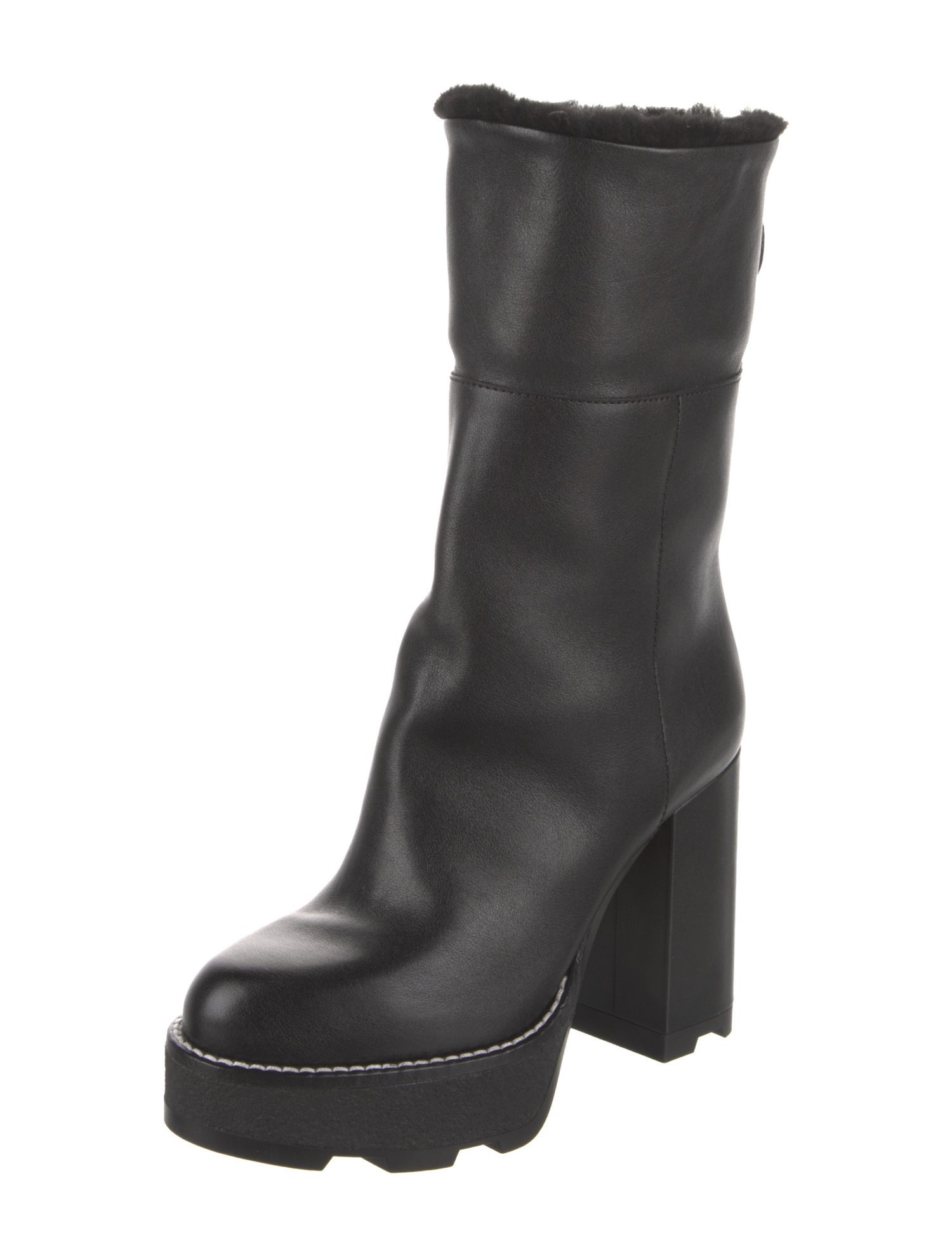 Louis Vuitton Leather Boots