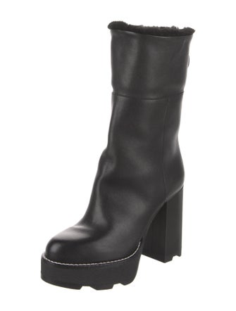 Louis Vuitton Leather Boots