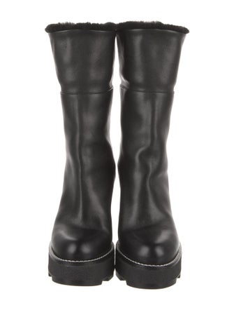 Louis Vuitton Leather Boots
