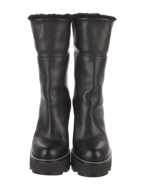 Louis Vuitton Leather Boots