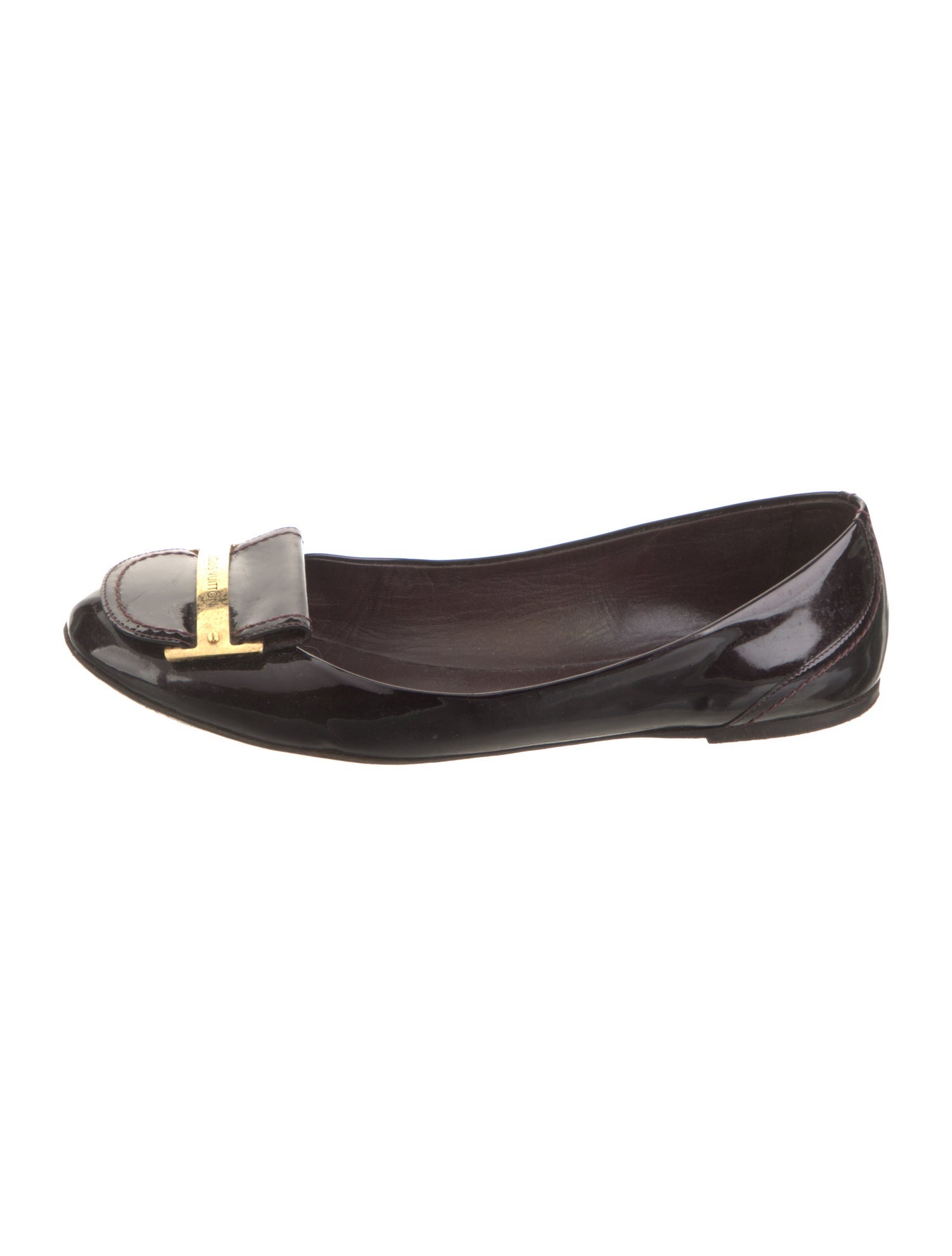 Louis Vuitton Patent Leather Ballet Flats