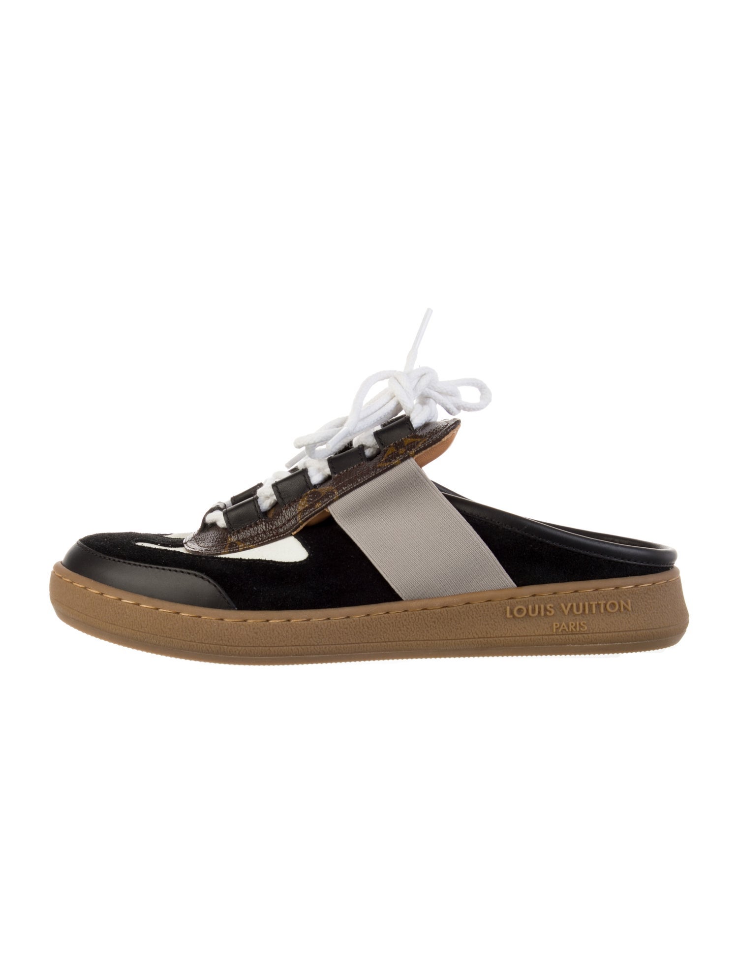Louis Vuitton LV Monogram Suede Sneakers