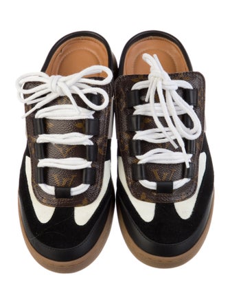 Louis Vuitton LV Monogram Suede Sneakers