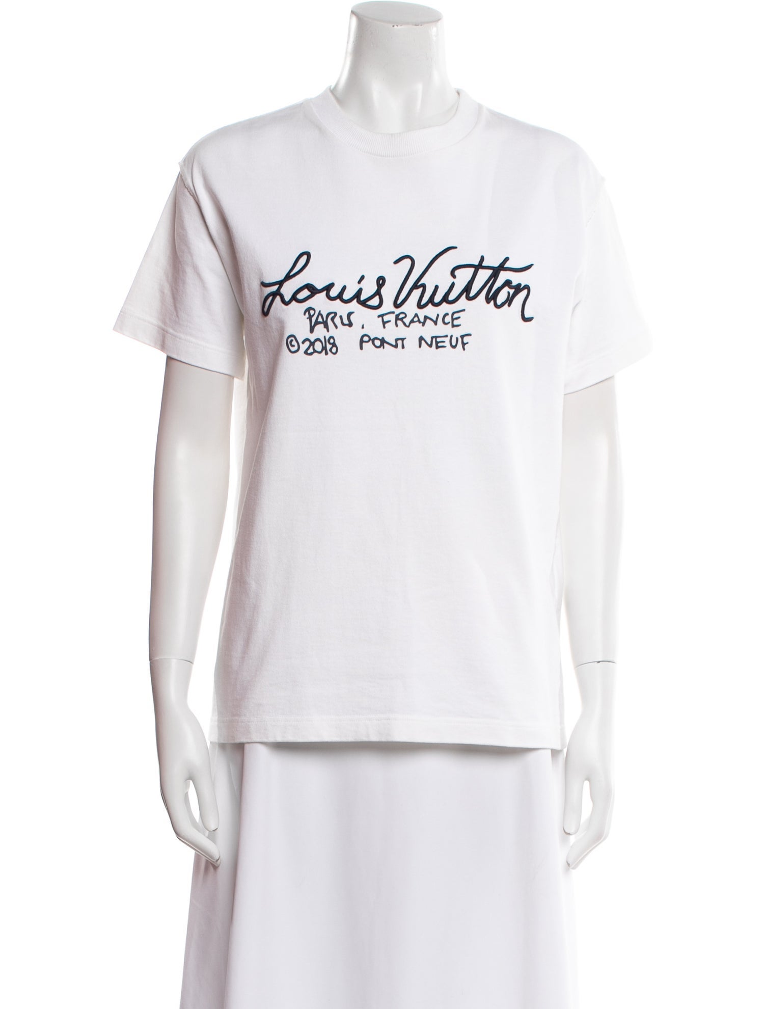 Louis Vuitton 2020 Signature Logo T-Shirt