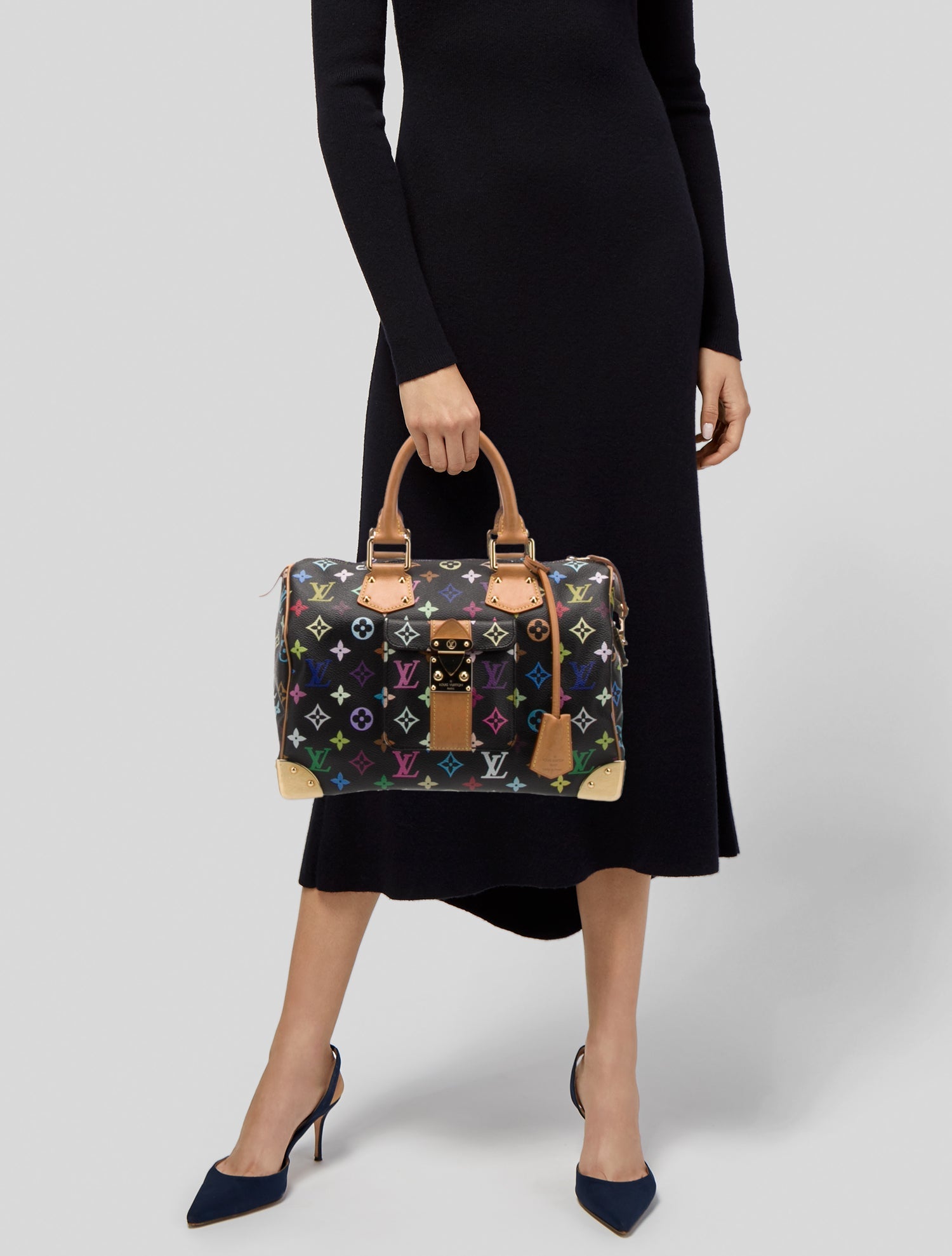 Louis Vuitton Multicolore Monogram Speedy 30
