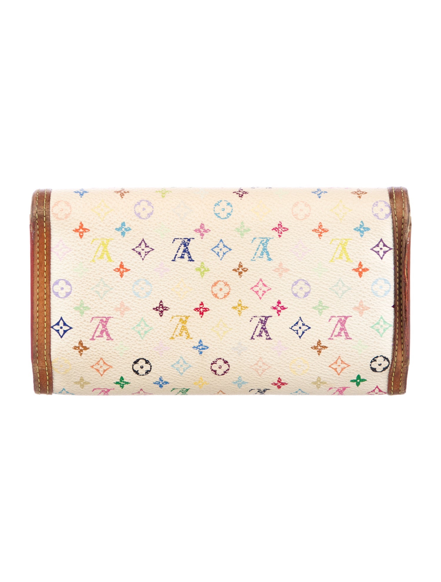 Louis Vuitton 2005 Multicolore Monogram Pattern Sarah Wallet