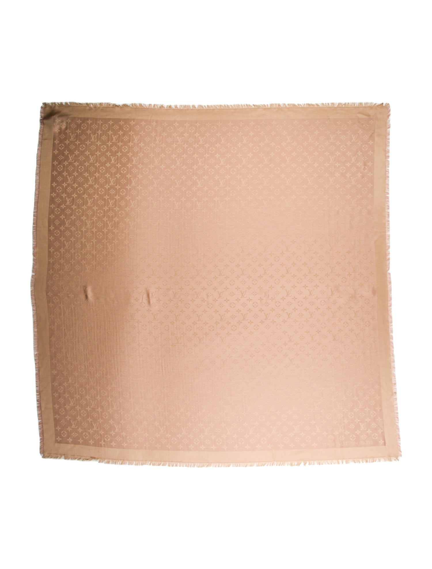 Louis Vuitton Denim Silk Shawl