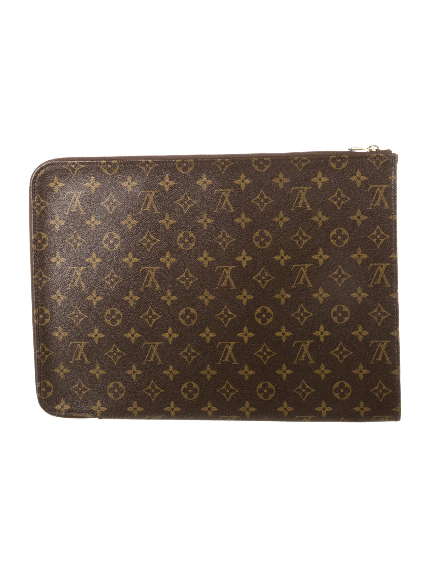 Louis Vuitton Monogram Canvas Poche Document Portfolio Case