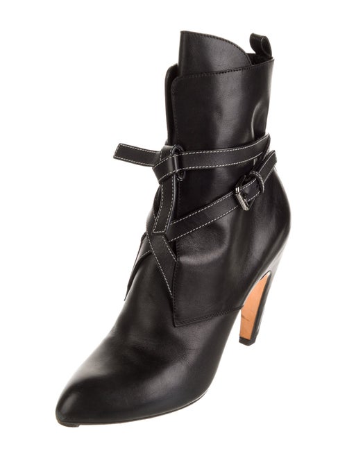 Louis Vuitton Leather Combat Boots