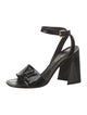 Louis Vuitton LV Monogram Patent Leather Sandals