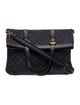 Louis Vuitton Monogram Mini Lin Mini Lin Francoise Fold Over Bag