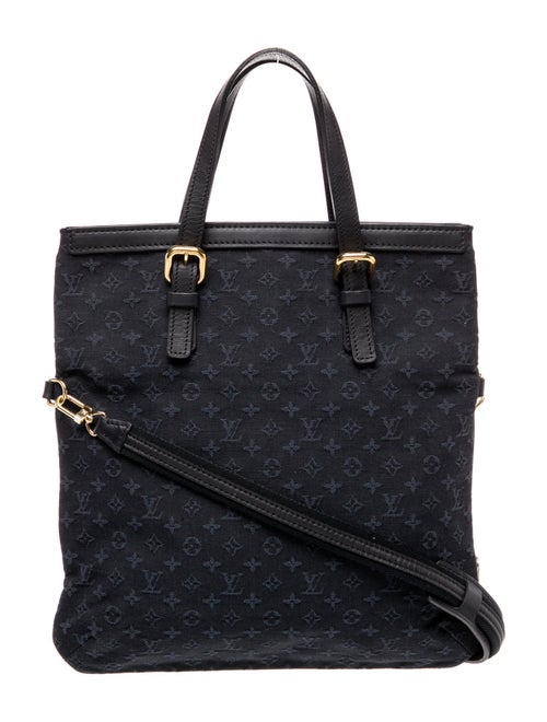 Louis Vuitton Monogram Mini Lin Mini Lin Francoise Fold Over Bag