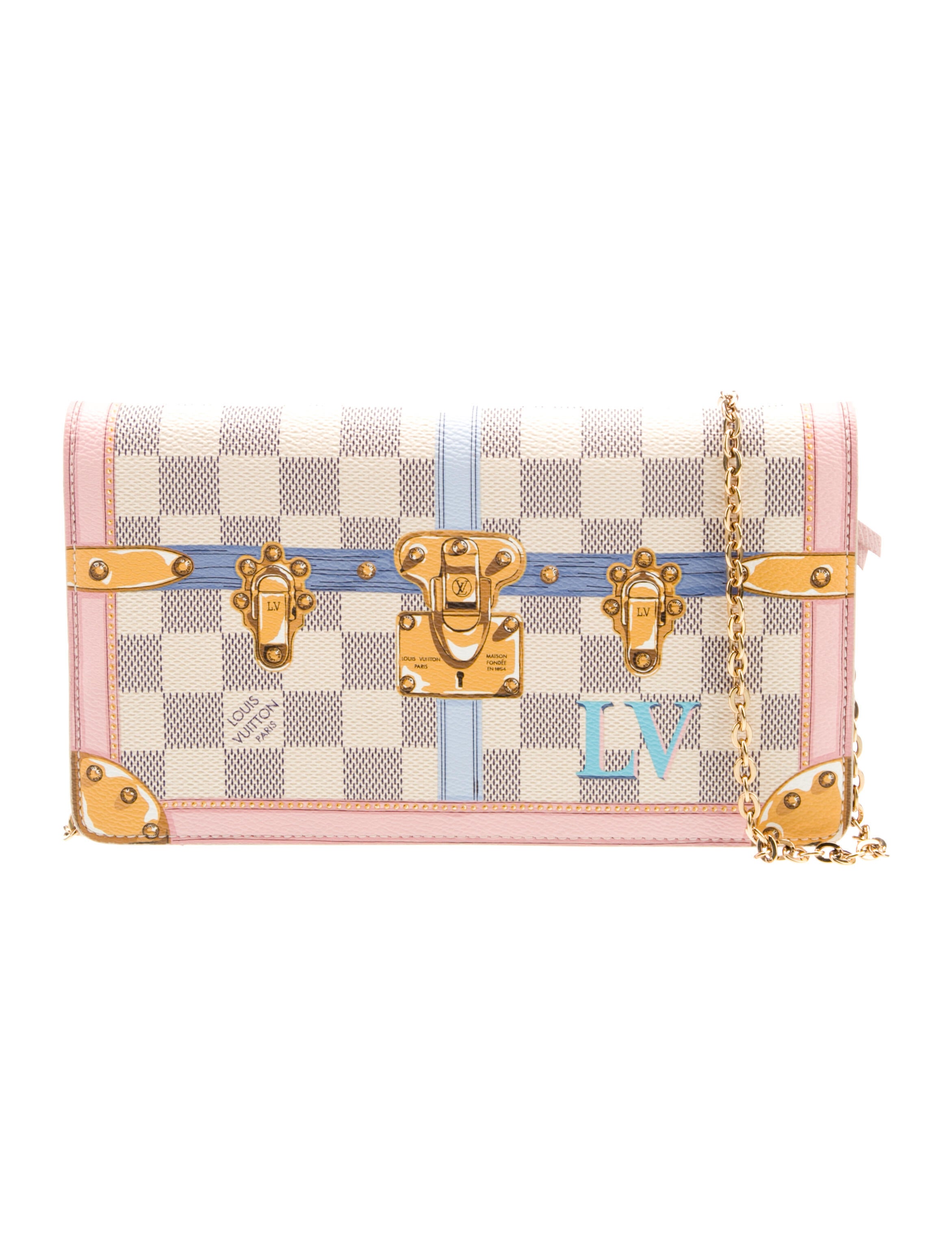 Louis Vuitton Damier Azur Pochette Weekend