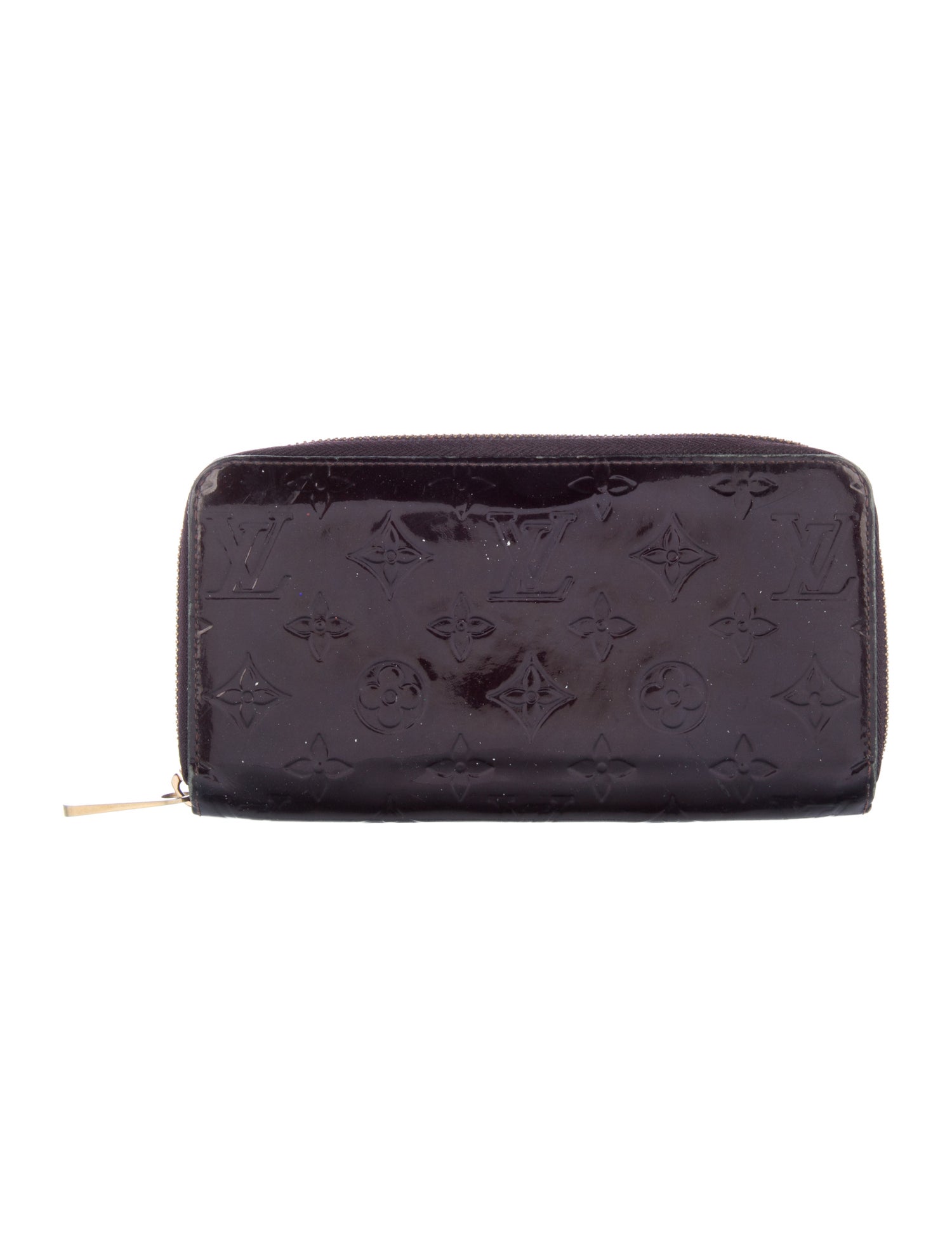 Louis Vuitton Vernis Patent Leather Zippy Wallet
