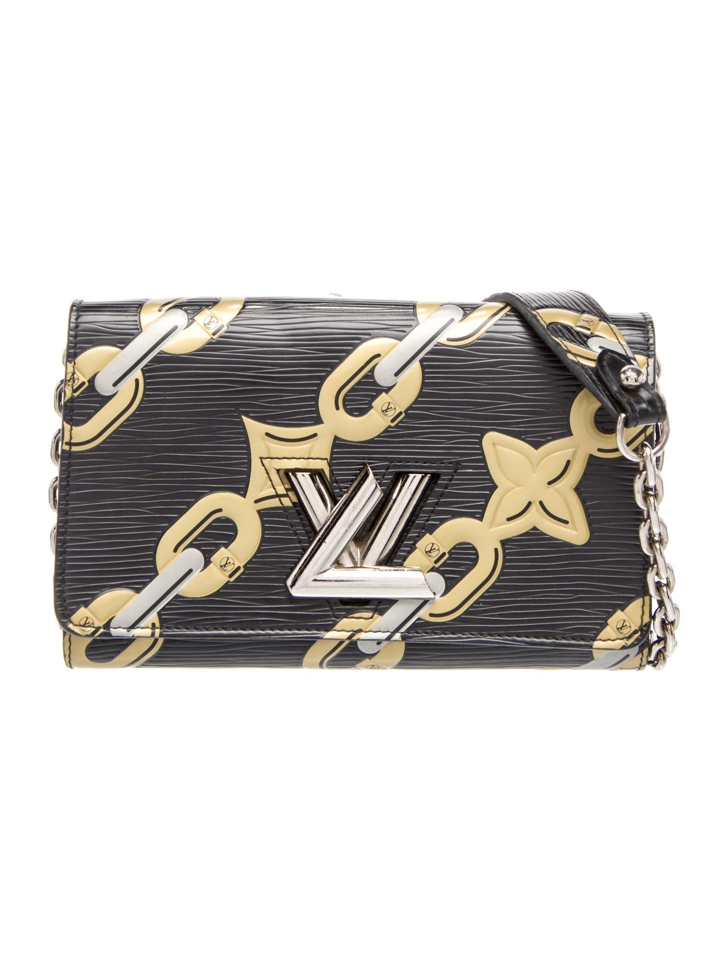 Louis Vuitton LV Monogram Twist Wallet on Chain
