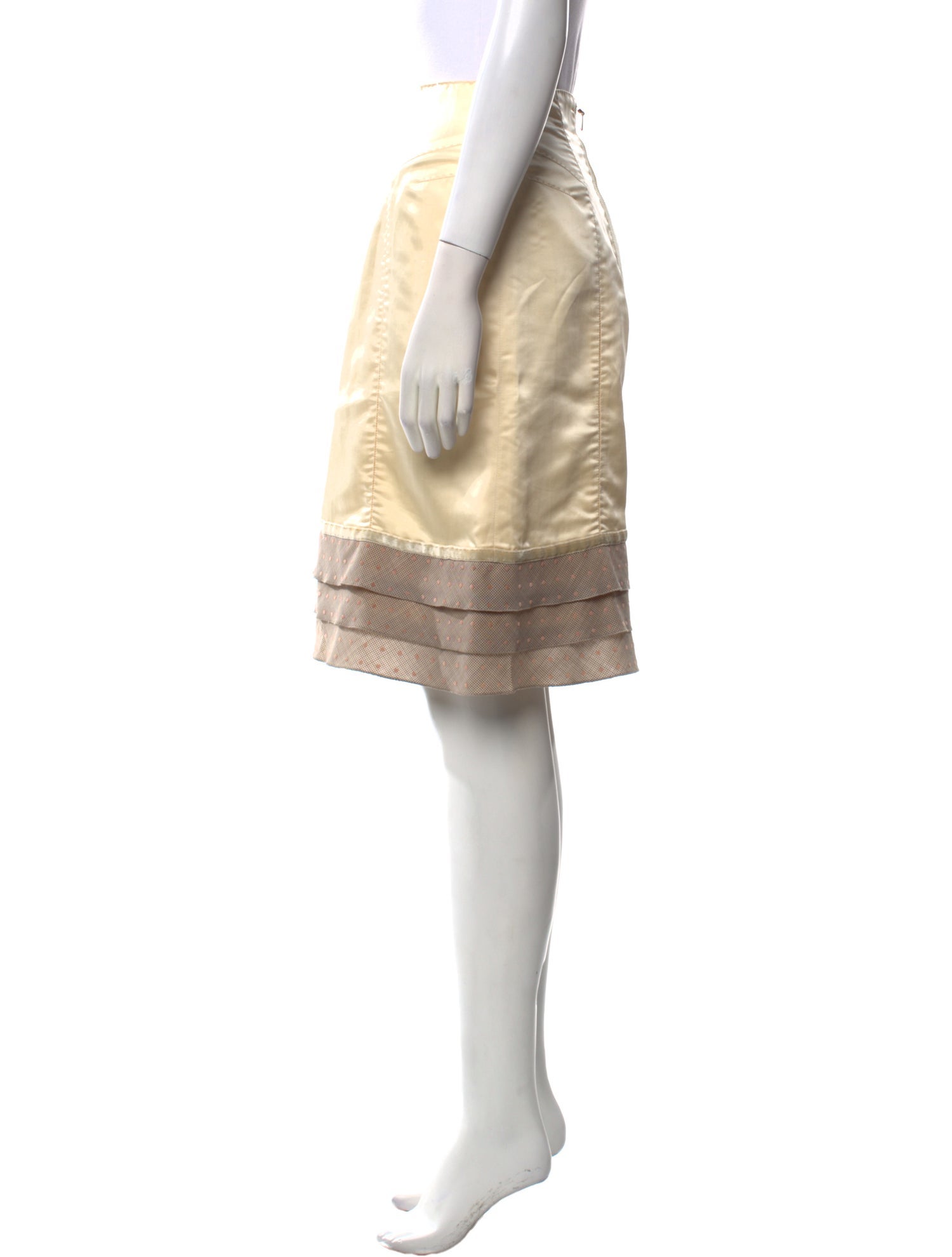 Louis Vuitton Vintage Knee-Length Skirt