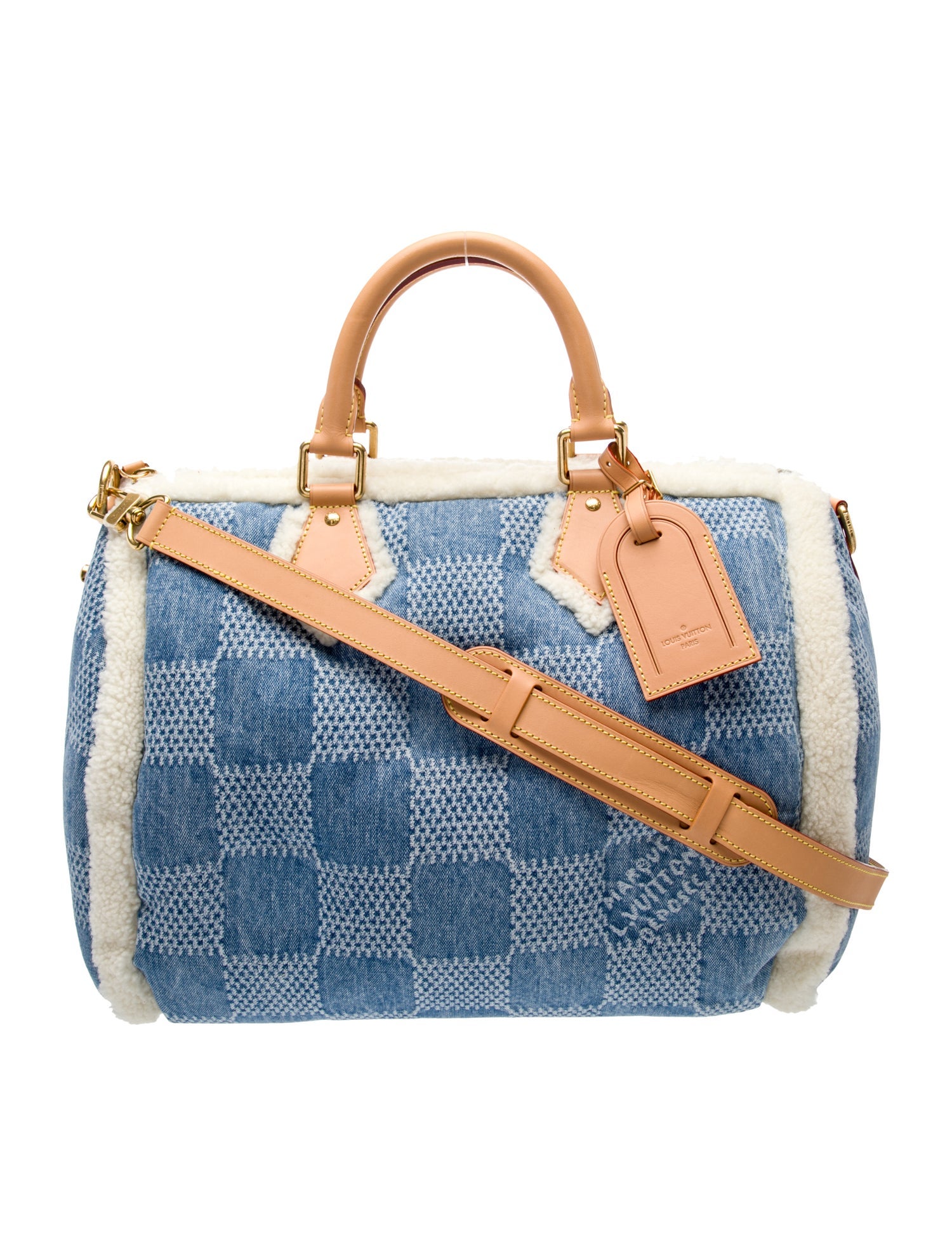 Louis Vuitton Denim Speedy 40