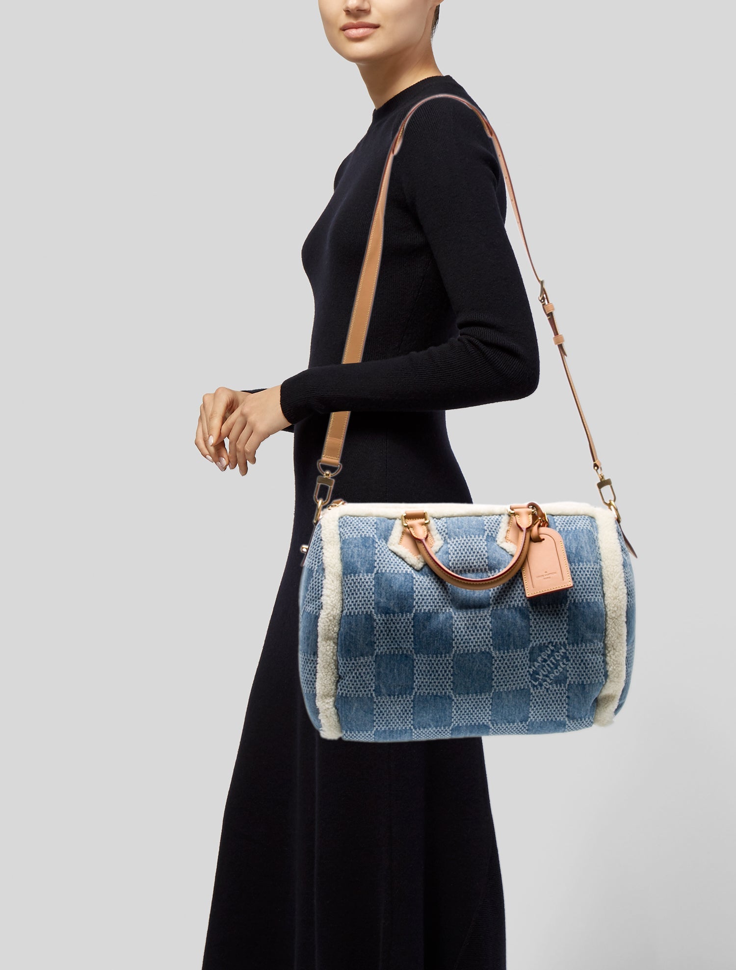 Louis Vuitton Denim Speedy 40
