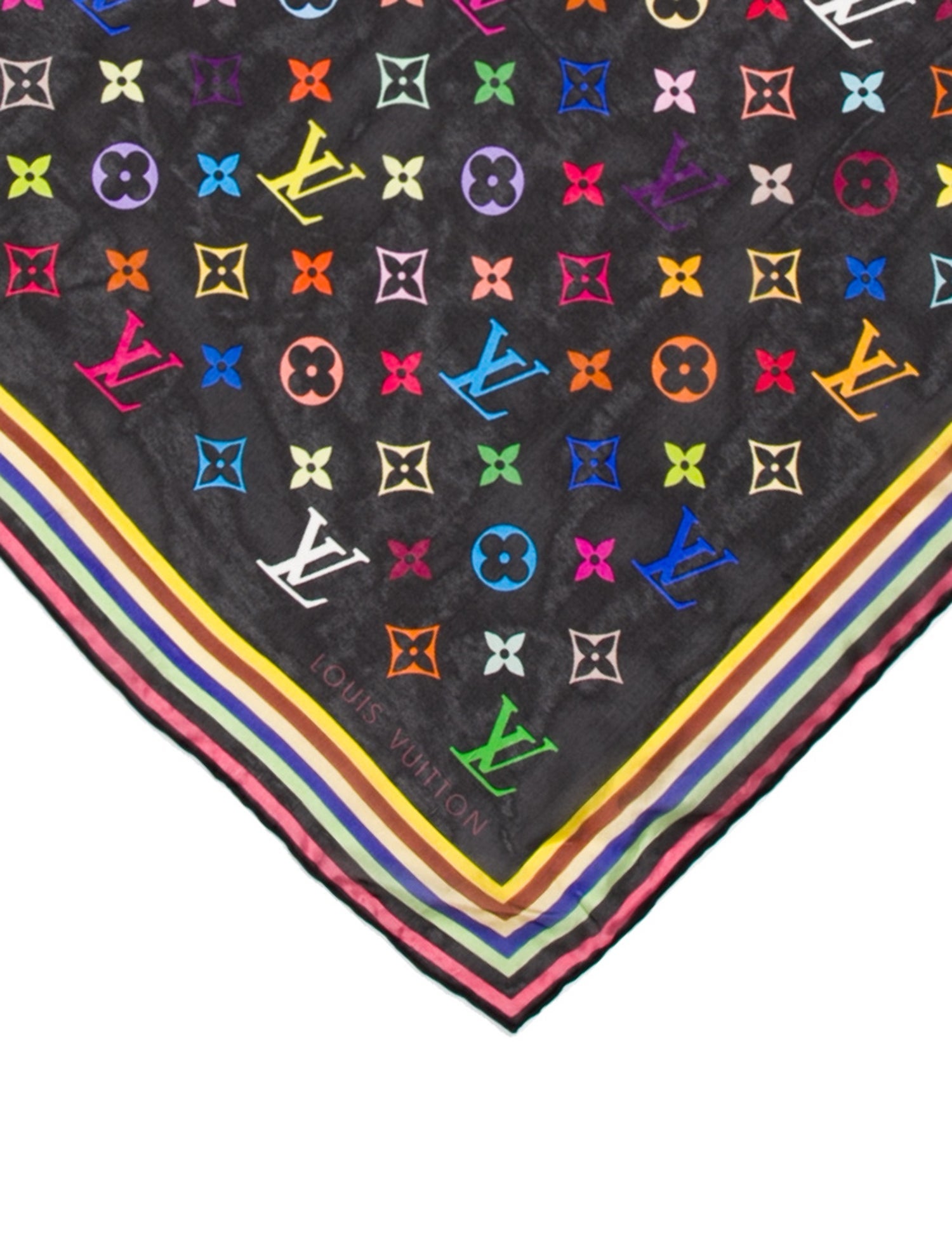 Louis Vuitton Silk LV Monogram Scarf