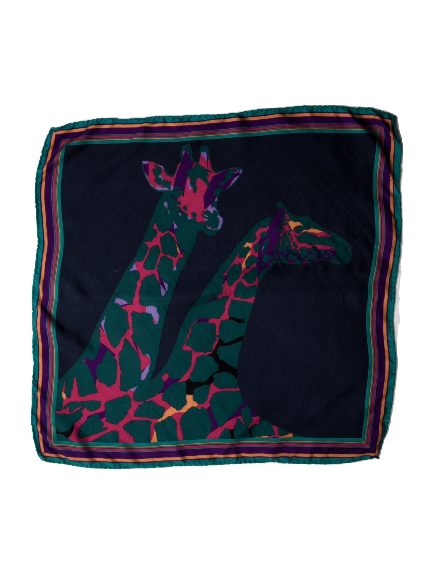 Louis Vuitton Silk Printed Scarf