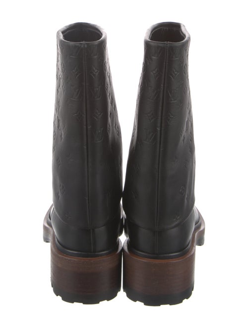 Louis Vuitton LV Monogram Leather Rain Boots