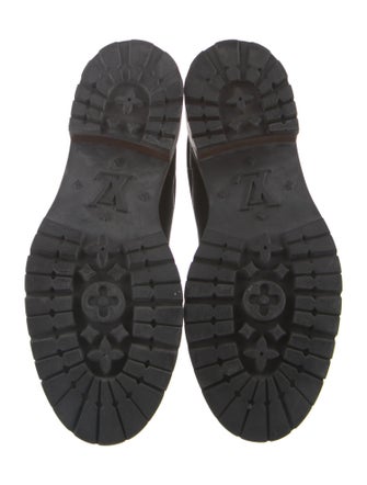 Louis Vuitton LV Monogram Leather Rain Boots