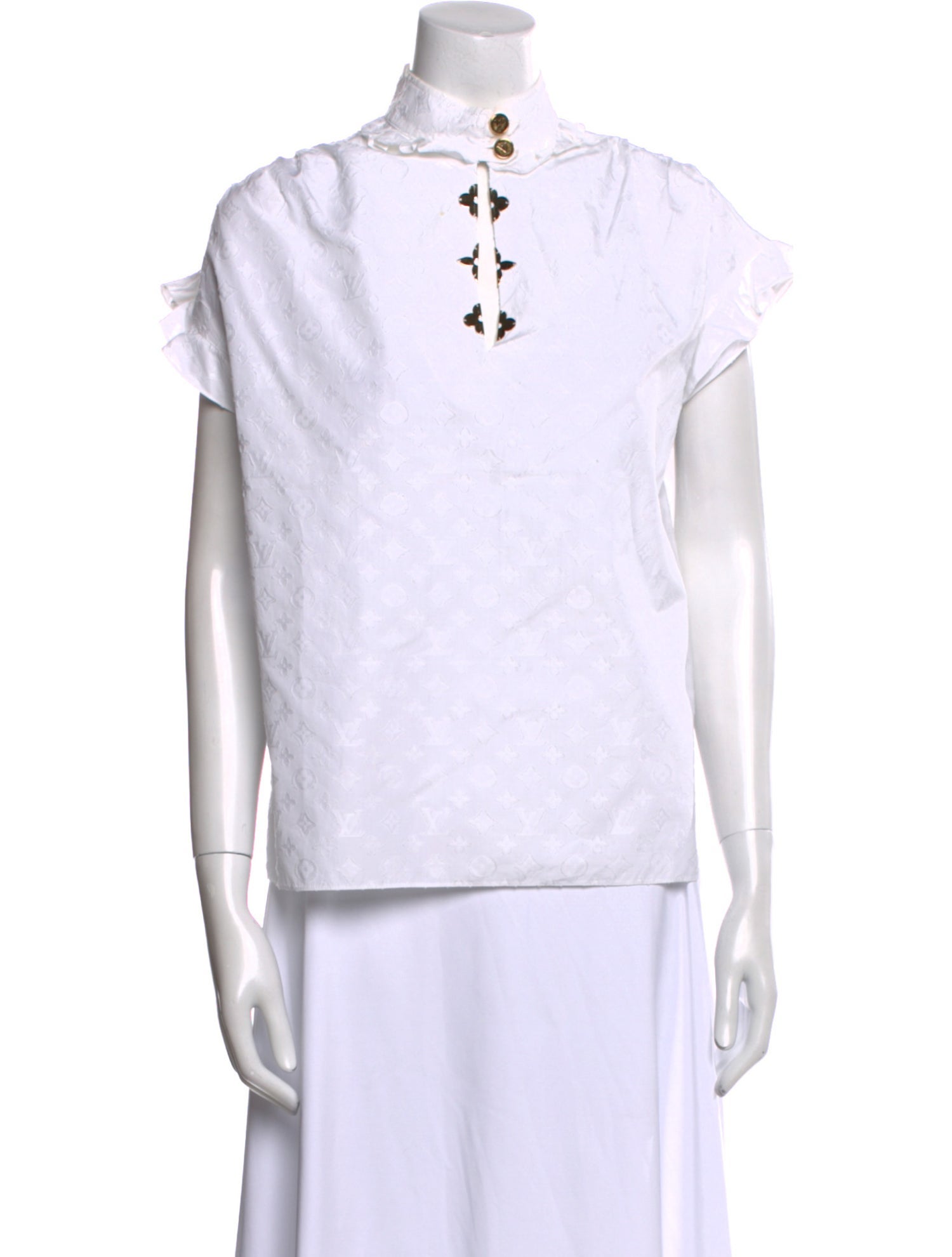 Louis Vuitton 2019 Mock Neck Top