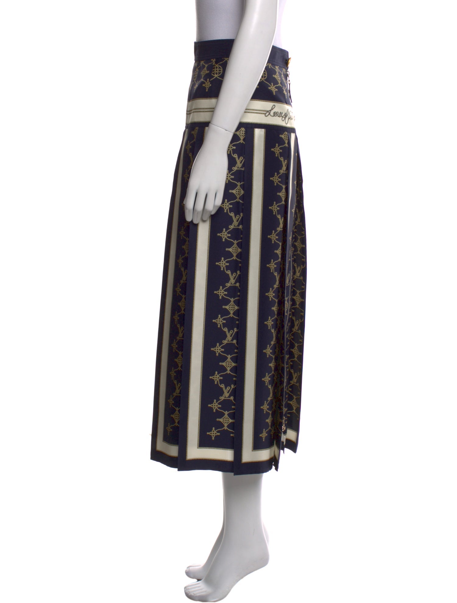 Louis Vuitton 2024 Midi Length Skirt