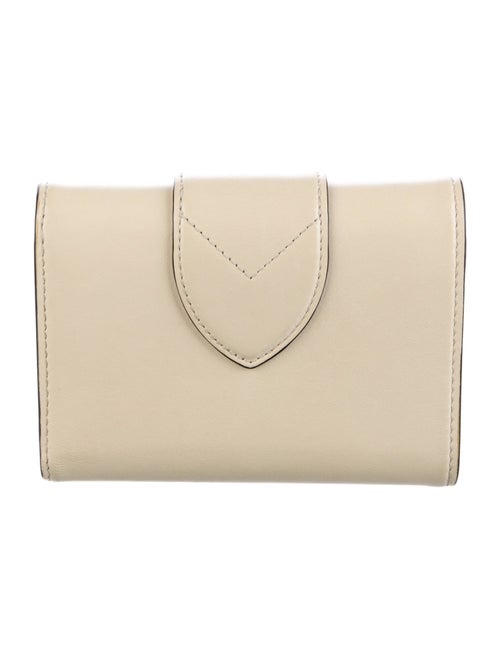 Louis Vuitton Signature Logo Leather Pont Neuf Compact Wallet