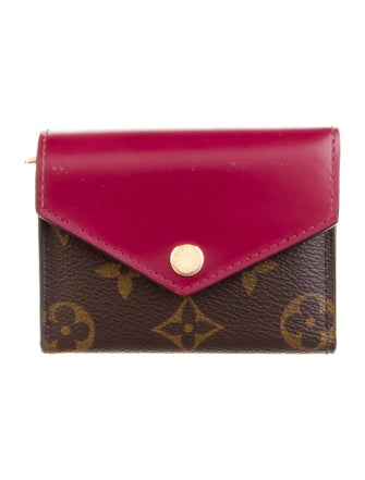 Louis Vuitton Monogram Pattern Coated Canvas Zoé Wallet