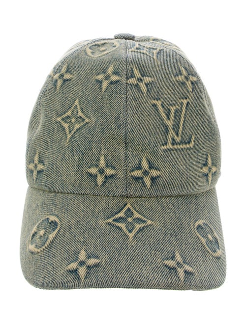 Louis Vuitton Monogram Washed Denim Cap