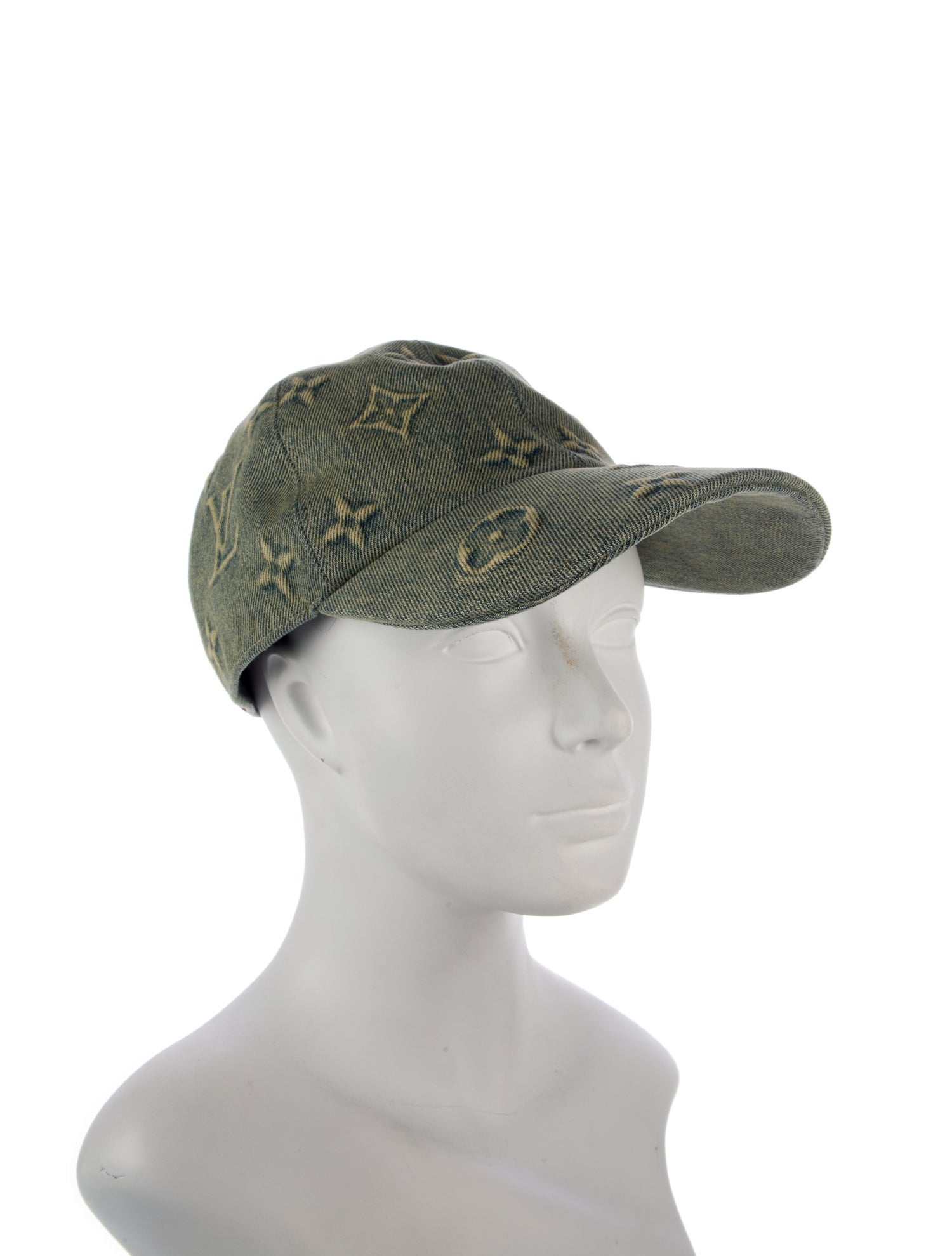 Louis Vuitton Monogram Washed Denim Cap