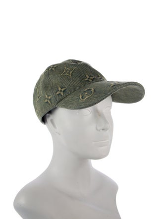 Louis Vuitton Monogram Washed Denim Cap