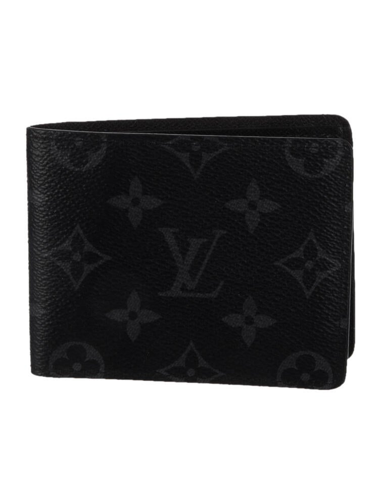 Louis Vuitton Monogram Eclipse Coated Canvas Slender NM