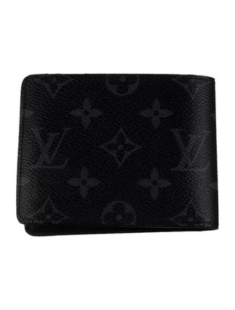 Louis Vuitton Monogram Eclipse Coated Canvas Slender NM
