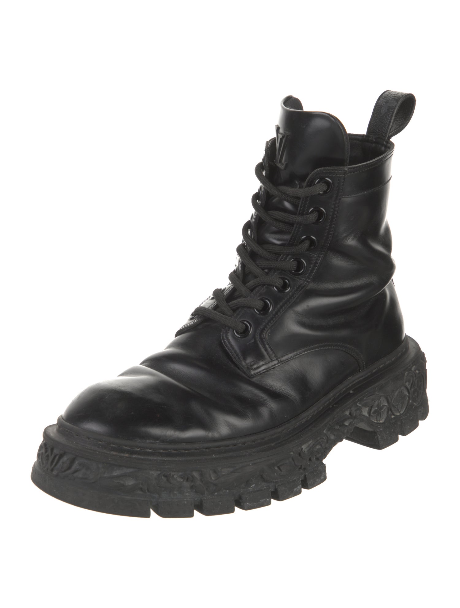 Louis Vuitton Baroque Ranger Boot LV Monogram Combat Boots