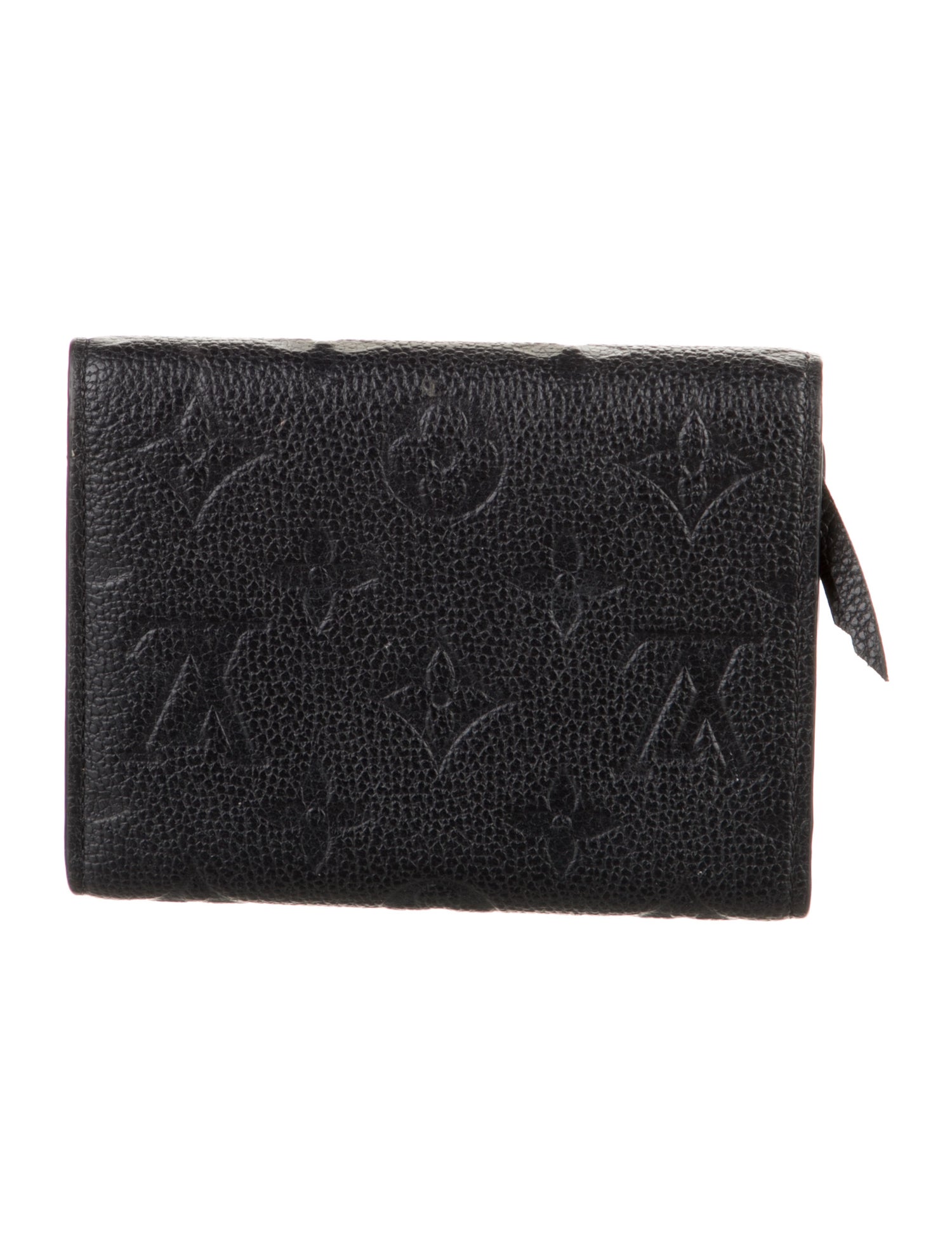 Louis Vuitton LV Monogram Empreinte Leather Victorine Wallet